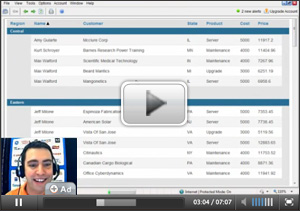 Advanced Reporting Video