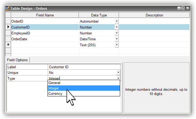 Number Data Types